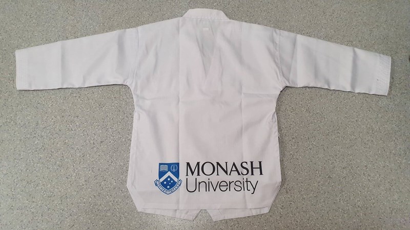 Monash Taekwondo - Dobok (White Collar)